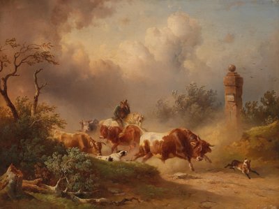 Ritorno a casa con una tempesta in arrivo da Edmund Mahlknecht